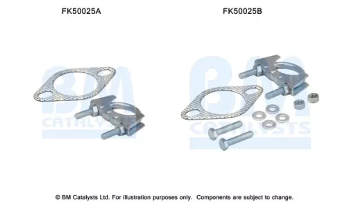 Mounting Kit, exhaust pipe