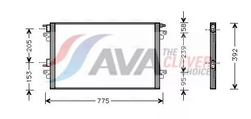 Condenser, air conditioning