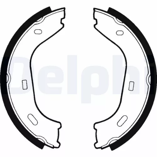 Brake Shoe Set, parking brake