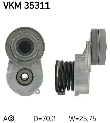 Belt Tensioner, V-ribbed belt