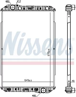 Radiator, engine cooling