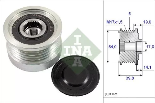 Alternator Freewheel Clutch