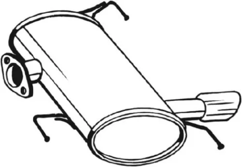 Rear Muffler