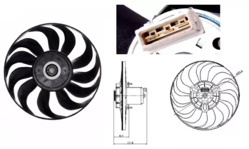 Fan, engine cooling