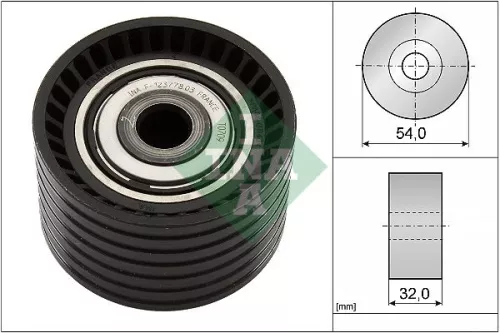 Deflection Pulley/Guide Pulley, timing belt