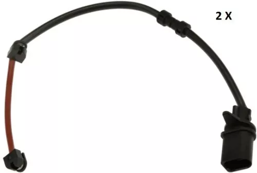 Warning Contact, brake pad wear