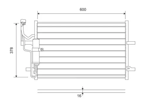 Condenser, air conditioning