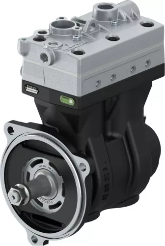 Compressor, compressed-air system