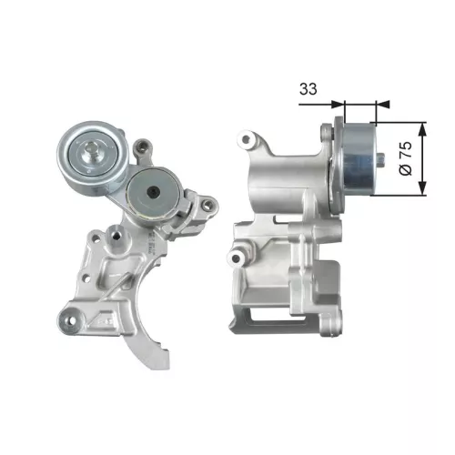 Belt Tensioner, V-ribbed belt