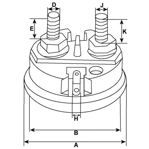 Solenoid Switch, starter