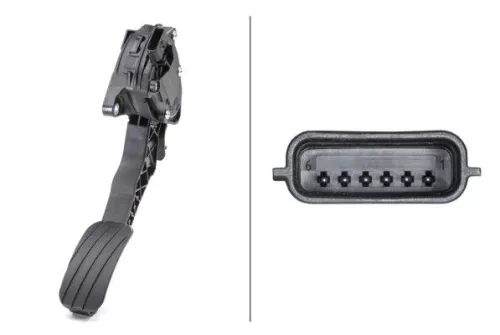 Sensor, accelerator pedal position