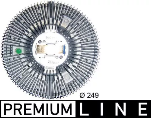 Clutch, radiator fan