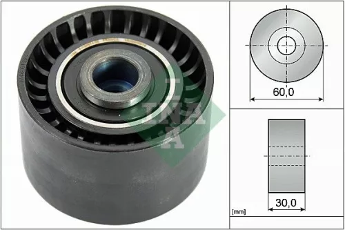 Deflection Pulley/Guide Pulley, timing belt