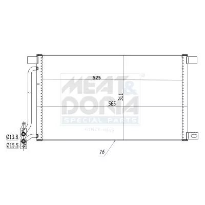 Condenser, air conditioning