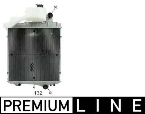 Radiator, engine cooling