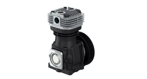 Compressor, compressed-air system