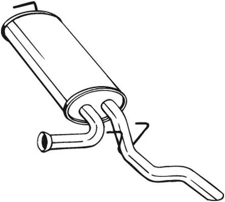 Rear Muffler