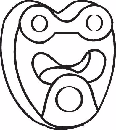 Mount, exhaust system