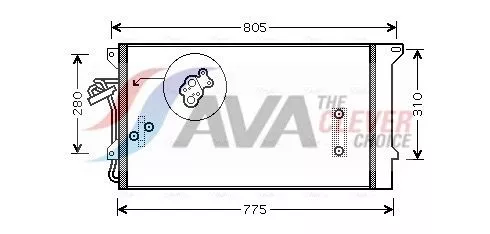 Condenser, air conditioning