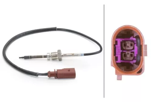 Sensor, exhaust gas temperature