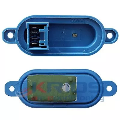 Resistor, interior blower