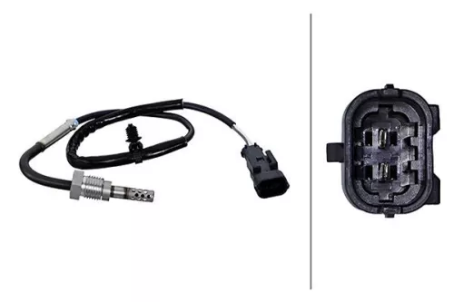 Sensor, exhaust gas temperature