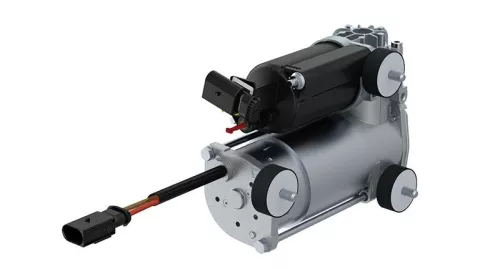 Compressor, compressed-air system