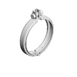 Clamping Piece, exhaust system