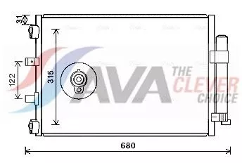 Condenser, air conditioning