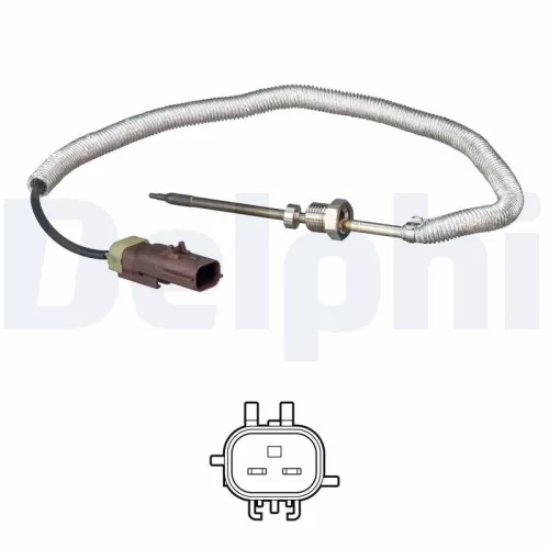 Sensor, exhaust gas temperature