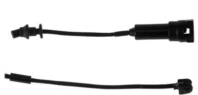 Warning Contact, brake pad wear