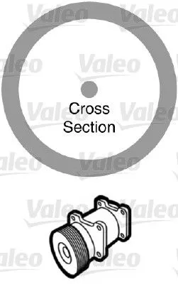 Gasket, coolant pipe