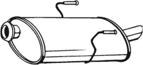 Rear Muffler