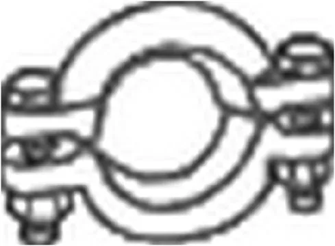 Clamping Piece, exhaust system